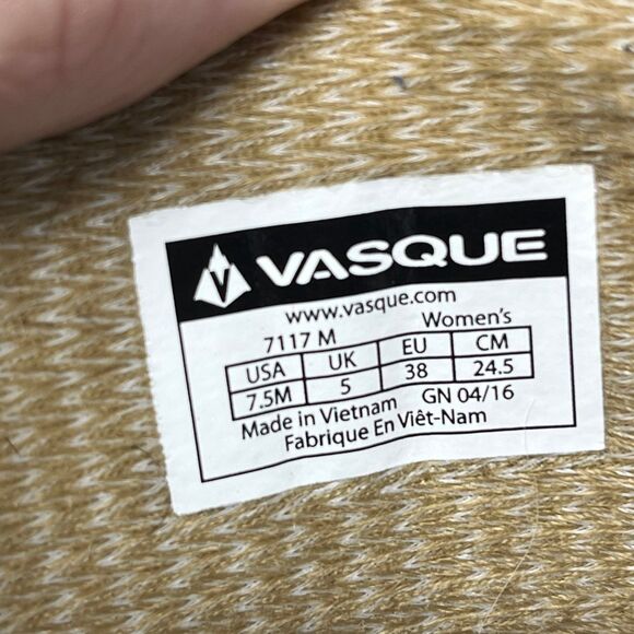 Vasque Skywalk GTX Hiking Boots Mid Sage Brown Waterproof Womens 7.5 M - Picture 8 of 8